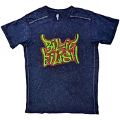 Billie Eilish Graffiti (Wash Collection) Navy Blue M Majica