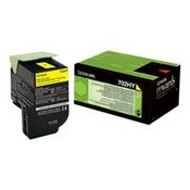 toner Lexmark 70C8HY0 / CS310, CS410, CS510 - rumena (original)