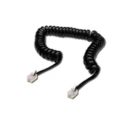 Assmann RJ10 telefonski kabel 2 m crni AK-460101-020-S
