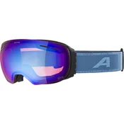 ALPINA Granby Q-lite okuliare, black-smoke matt/mirror blue
