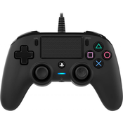 Bigben PS4 Nacon Wired Light Compact Controller 3m kabel (PC compatible) crni