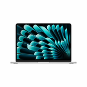 Apple MacBook Air 13.6" M3 CZ1B8-1102000 Silver Apple M3 Chip 8?Core CPU 10?Core GPU 16GB 256GB SSD 70W