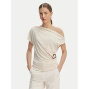 Rinascimento Bluza CFC0128664003 Bež Regular Fit
