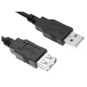 Kabl USB A-M/A-F 3m produžni Wiretek