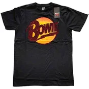 David Bowie Majica Diamond Dogs Logo Unisex Black XL
