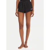 Juicy Couture Kratke hlače pižama JCLHS125512 Črna Regular Fit