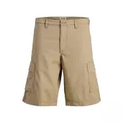 JACK & JONES Kargo hlače JPSTCOLE MATTY  svetlo rjava