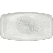 Plitev krožnik za prigrizke Bauscher Smart, dolžina 31 cm, dekor Salt (6 kos)