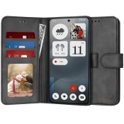 Etui Techsuit Diary Book za Nothing Phone (3a) - črn