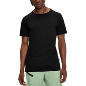 Majica kratkih rukava On-running On-T za muškarce, boja: crna, bez uzorka