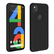 AVIZAR Google Pixel 4A Poltrdi silikonski ovitek z mehkim zakljuckom na dotik - crn, (20626458)