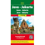 Freytag & Berndt Autokarte Java, Jakarta. Jawa, Jakarta