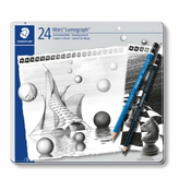 Staedtler Mars Lumograph 1/24 metalna kutija