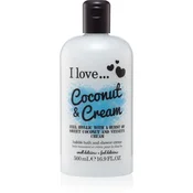 I LOVE ... krema za prhanje Coconut & Cream, 500ml