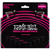 Ernie Ball 6224 Flat Ribbon Patch Cables Pedalboard Multi Pack