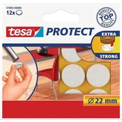 Filcni disk, otporan na ogrebotine, 22 mm, TESA Protect, bijeli 57893-00000-01