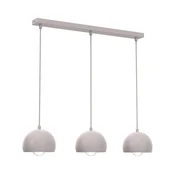 Luster na sajli SOOL 3xE27/15W/230V krem boje