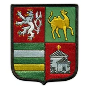 shumee Našitek PlŽENSKEga kraja - grb - Magnetna podlaga - Vezen našitek/značka/emblem
