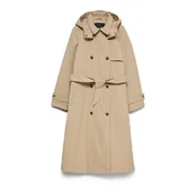 Vero Moda Petite Prehoden plašč VMVANESSA svetlo rjava