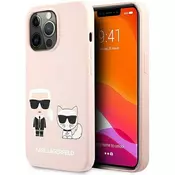 Karl Lagerfeld iPhone 13 Pro 6,1 hardca selight pink Silicone Ikonik Karl  Choupette Magsafe (KLHMP13LSSKCI)