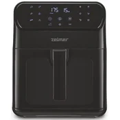 Zelmer Cvrtnik na vroč zrak z nizko vsebnostjo maščob ZELMER ZAF6500 1500 W, 6,5 l črne barve