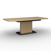 Bessagi Home Raztegljiva Miza Amado, Barve Hrasta, 160-200x90