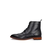 nae Vegan Shoes Gležnarji z vezalkami CHASE črna