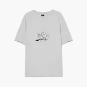 Cropp - Majica s printom - light grey