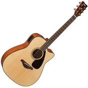 Yamaha FGX800C Natural Elektroakustična dreadnought (Kot novo)