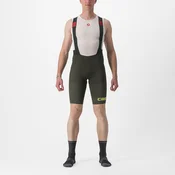 Castelli Hlače Premio Black Bib - Zelena, M