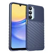 HURTEL Silikonski zaščitni etui za Samsung Galaxy A26 Thunder Case – modra barva