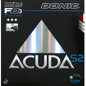 Guma Donic - Acuda S2 črna, 2,0 mm