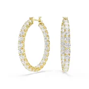 Swarovski Uhani MATRIX zlata/transparentna