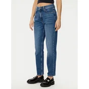 HUGO Jeans hlače Noe_B 50520614 Modra Mom Fit