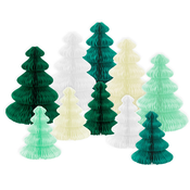 meri meri® dekoracija za stol green forest honeycomb