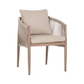 Homestar Stol MEDINA 61,5x62,5x74 cm, bež