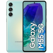 SAMSUNG pametni telefon Galaxy M55 8GB/256GB, Light Green