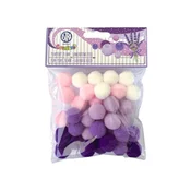 Astra CREATIVO Plišasta kroglica POMPOM LAVENDER FIELD, 20 mm, 335121022