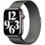 shumee Apple Watch 42/44 mm srebrn pašček
