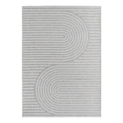 Siva notranja in zunanja preproga 160x230 cm Desert 1301 – Ayyildiz Carpets