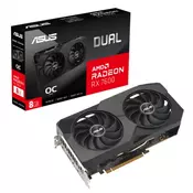 ASUS Radeon RX 7600 8GB DUAL-RX7600-O8G