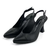 Mona Shoes Ženske cipele, Kožne, Crne