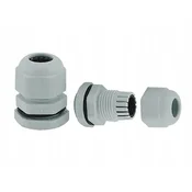 Elprom Kabelska uvodnica PG-36, razpon kabelskih uvodnic 22-33 mm, IP68, siva