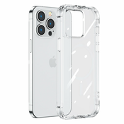 Joyroom Joyroom Defender Series ovitek za iPhone 14 Plus, oklepna torbica z zankami, stojalo, prozoren (JR-14H3)