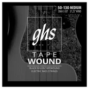GHS 3060-5 Black Nylon 50-130 strune za bas kitaro