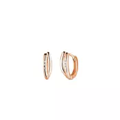 Vuch Elysium Rose Gold naušnice