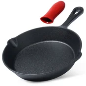 shumee Litoželezna ponev za plinski indukcijski žar kamin za pečico plošča 20 cm