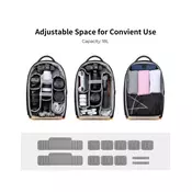 K&F Concept Backpack 18L Nature Wander 05 (Black and Orange)