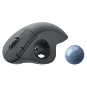 Logitech M575s ERGO Bluetooth Trackball Graphite Blue ball miš