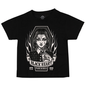 Ulična majica moška - WEDNESDAY - BLACK HEART - 17569